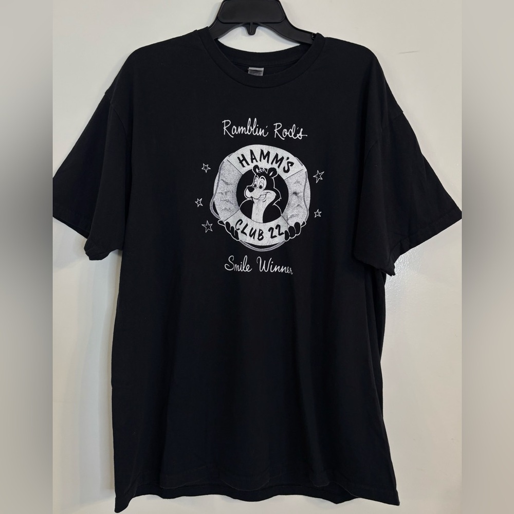 Ramblin' Rods Graphic T-Shirt Sz XL Smile Winner The Standard Portland OR Hamm’s